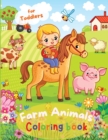 Farm Animals Coloring book for Toddlers - Book