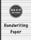 Handwriting Paper 200 Pages : Blank Dotted Midline Journal - Book