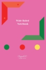 Wide ruled Notebook -Pink Cover-124 pages- 6x9-Inches - Book