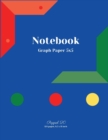 Composition Notebook Graph Paper 5x5-124 pages- 8.5x11-Inches - Book