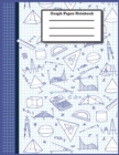 Graph Paper Composition Notebook : Grid Paper Notebook, Quad Ruled, 100 Sheets, 8.5 x 11 Large, Math and Science Composition Notebook for Students - Book