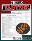 Triple Yahtzee Score Sheets : 100 Triple Yahtzee Score Pads, Triple Yahtzee Game, Yahtzee Score - Book