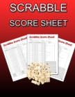 Scrabble ScoreSheet : Scrabble Game Record Book, Scrabble Score Keeper, Scrabble Score Pad for 2 players - Book