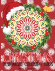 Christmas Mandalas Coloring Book : Amazing Mind Relaxing Mandalas Adult Coloring Books Containing 50 Christmas and New Year Mandalas with Festive Winter Designs, Page Size 8,5x11 - Book