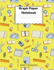 Graph Paper Notebook : Graph Paper For Kids Large (Graph Paper Notebook 5 x 5 Square Per Inch) - Math Squared Notebook Graph Paper Notebook for Kids with School Design - Book