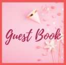 Premium Guest Book - Baby Shower It's a Girl - 80 Premium color pages- 8.5 x8.5 - Book