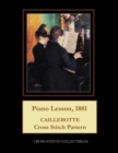 Piano Lesson, 1881 : Caillebotte Cross Stitch Pattern - Book