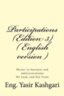 Participations ( Edition 3 ) ( English version ) : Participations - Book