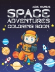 Space Coloring Book : coloring and activity books for kids ages 4-8 - Book