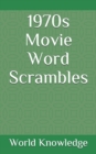 1970s Movie Word Scrambles - Book