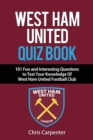 West Ham United Quiz Book - Book