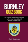 Burnley FC Quiz Book - Book