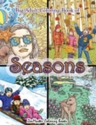 Big Adult Coloring Book of Seasons : Jumbo Seasons Coloring Book for Adults With Over 80 Coloring Pages of Spring, Summer, Fall, and Winter for Stress Relief and Relaxation - Book