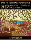 Livre de coloriage pour adulte : 30 pages de coloriages automnales - Book