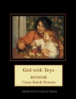 Girl with Toys : Renoir Cross Stitch Pattern - Book