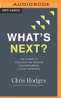 WHATS NEXT - Book