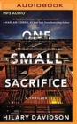 ONE SMALL SACRIFICE - Book