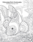Wonderful Animals Coloring Book for Grown-Ups 1, 2 & 3 - Book