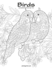 Birds Coloring Book for Grown-Ups 1 & 2 - Book