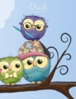 Owls Coloring Book 1 & 2 - Book
