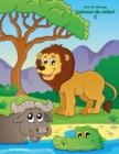 Livre de coloriage Animaux du safari 2 - Book