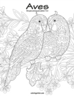 Aves libro para colorear para adultos 1 & 2 - Book