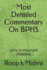Most Detailed Commentary On BPHS : (only 4-important chapters) - Book