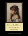 Girl with Red Ribbon : Harlamoff Cross Stitch Pattern - Book