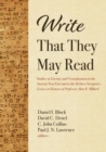 Write That They May Read - Book