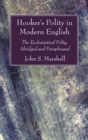 Hooker's Polity in Modern English - Book