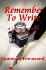 Remember To Write - Book