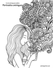 Livre de coloriage pour adultes Portraits oniriques 1 - Book