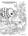 Teneri Animali Zendoodle Libro da Colorare per Adulti 2 - Book