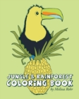 Jungle & Rainforest Coloring Book - Book