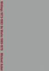 Michael Asher: Writings 1973-1983 on Works 1969-1979 - Book