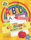 ABC Letter Tracing PLUS Coloring and Activity Fun! : JUMBO Coloring and Activity Book - Book