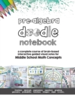 Pre Algebra Doodle Notes : a complete course of brain-based interactive guided visual notes for Middle School Math Concepts - Book