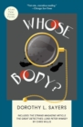 Whose Body? : A Lord Peter Wimsey Mystery - Book