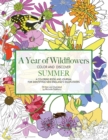 A Year of Wildflowers-SUMMER : A coloring book and journal for identifying New England's wildflowers - Book