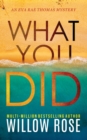 What You Did - Book