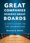 Great Companies Deserve Great Boards - Book