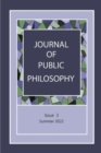Journal of Public Philosophy : Issue 3 - Book