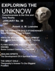 Exploring the Unknow. : Consciousness is the One and Only Reality January No. 38 1967 - Book