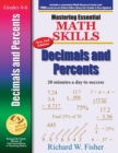 Mastering Essential Math Skills Decimals and Percents, 2nd Edition - Book