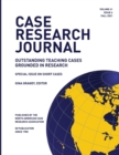 Case Research Journal : 41(4): Outstanding Teaching Cases Grounded in Research - Book