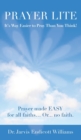 Prayer Lite : It's Way Easier to Pray Than You Think! - Book