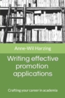 Writing effective promotion applications : Crafting your career in academia - Book