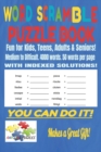 Word Scramble Puzzle Book - Book