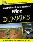 Australian and New Zealand Wine For Dummies - Book