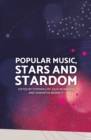 Popular Music, Stars and Stardom - Book